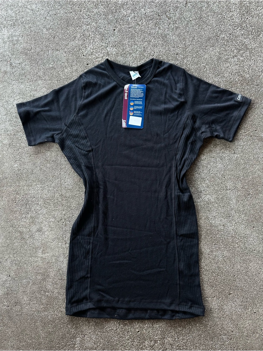 Craft Sportswear Black Pro E Tech Short Sleeve T Shirt